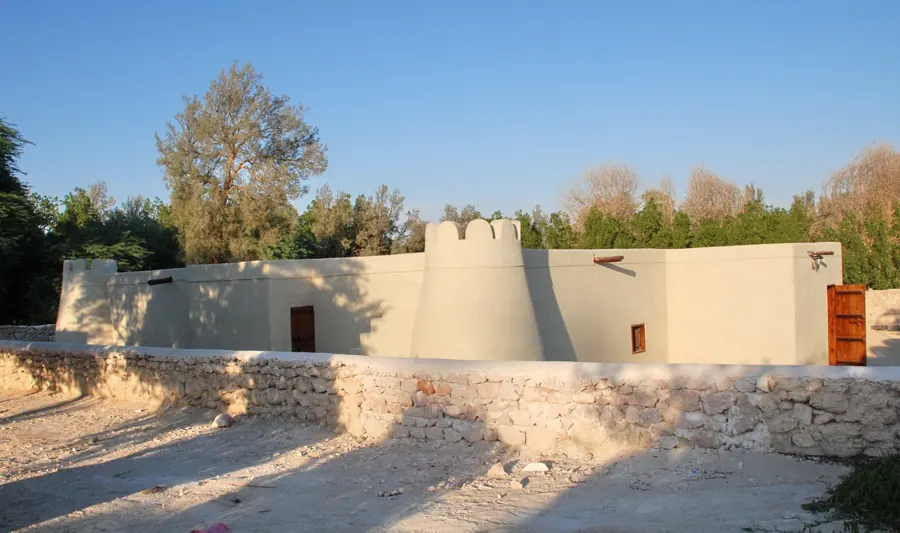 مسجد جواثا التاريخي بعد ترميمه